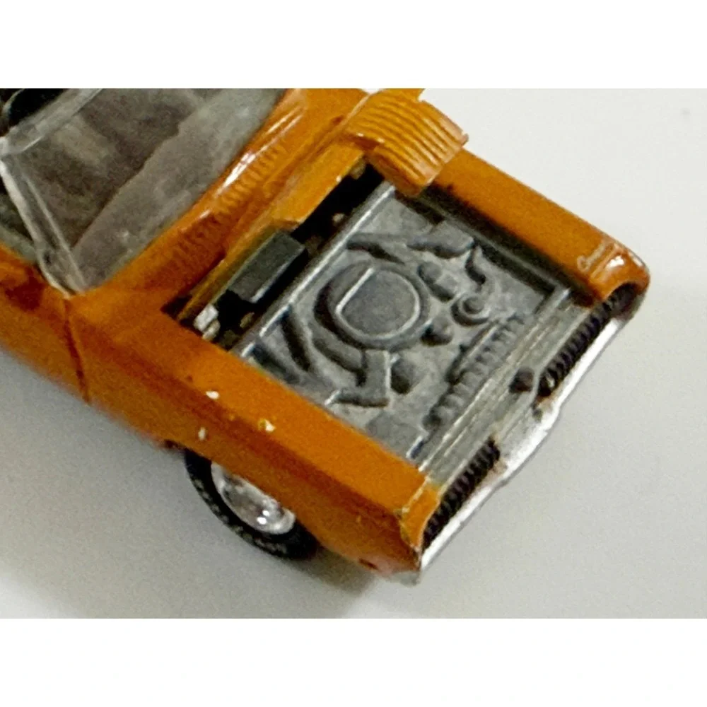 Johnny Lightning 1970 Mercury Cougar Kids 1:64 Orange Diecast Convertible XR7